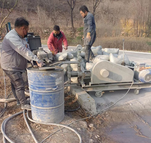 武清路面下沉注浆